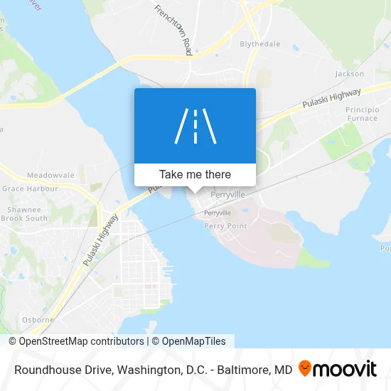 Roundhouse Drive map