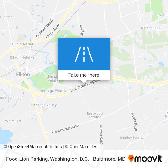Food Lion Parking map