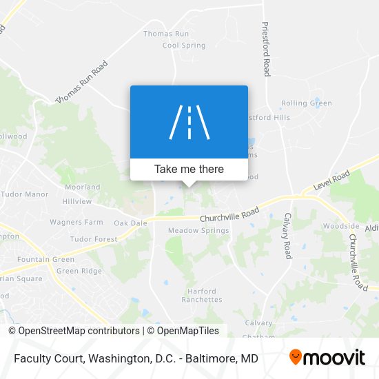 Faculty Court map