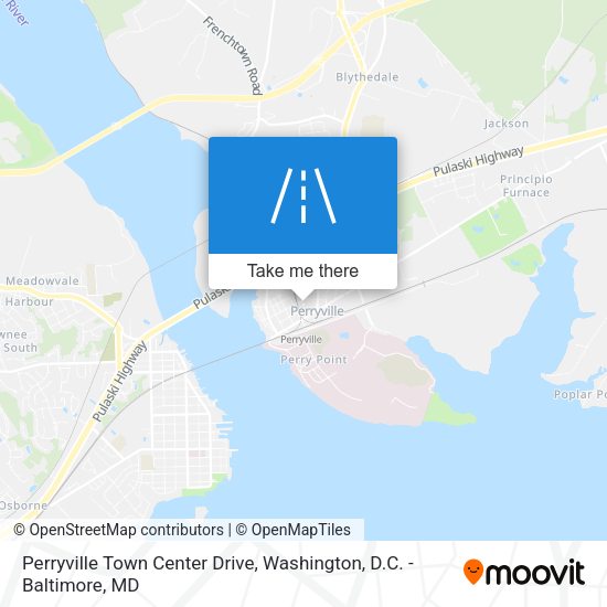 Perryville Town Center Drive map