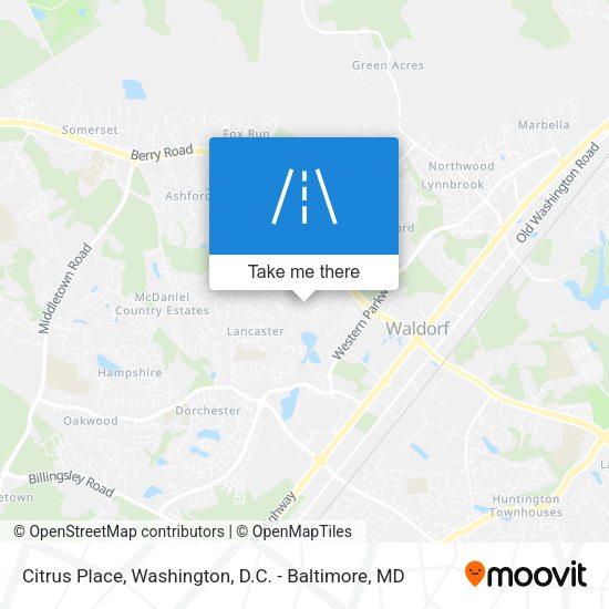 Citrus Place map