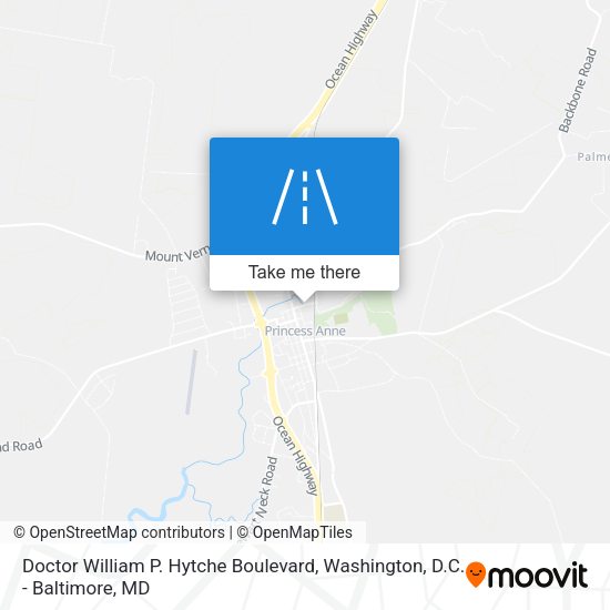 Doctor William P. Hytche Boulevard map