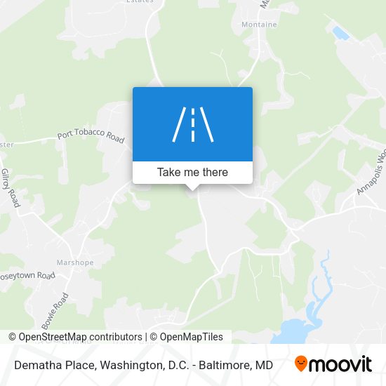 Dematha Place map