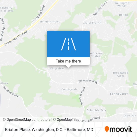 Brixton Place map