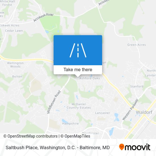 Saltbush Place map
