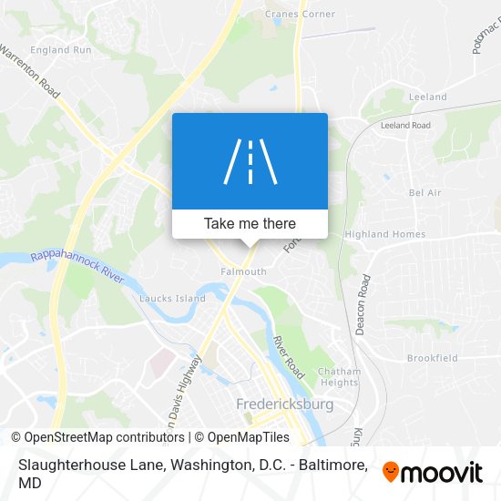 Mapa de Slaughterhouse Lane