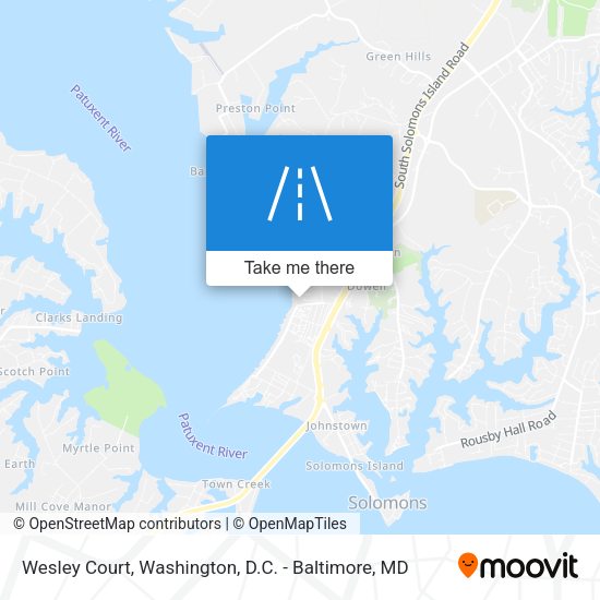 Mapa de Wesley Court