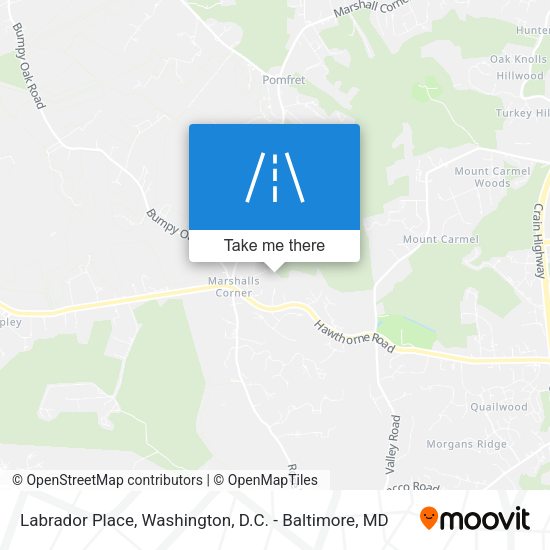 Mapa de Labrador Place
