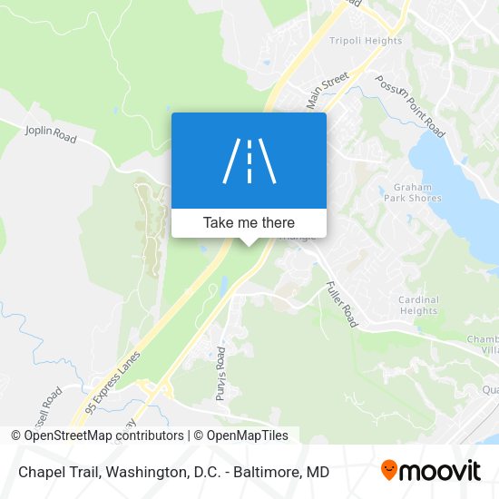 Chapel Trail map