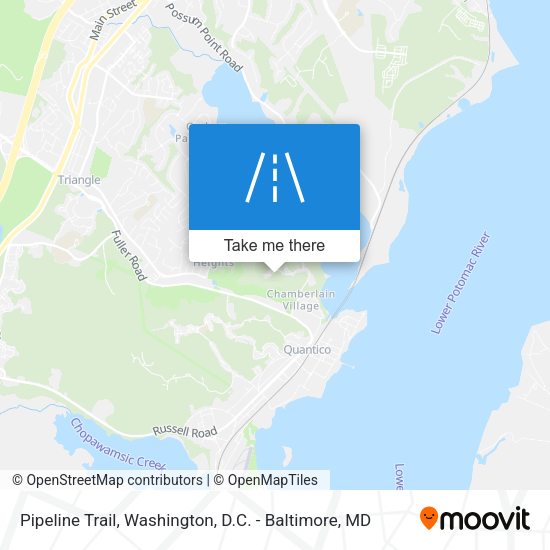 Pipeline Trail map