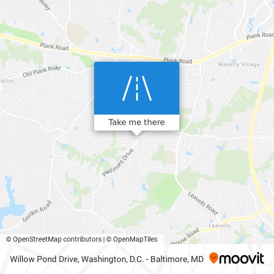 Willow Pond Drive map