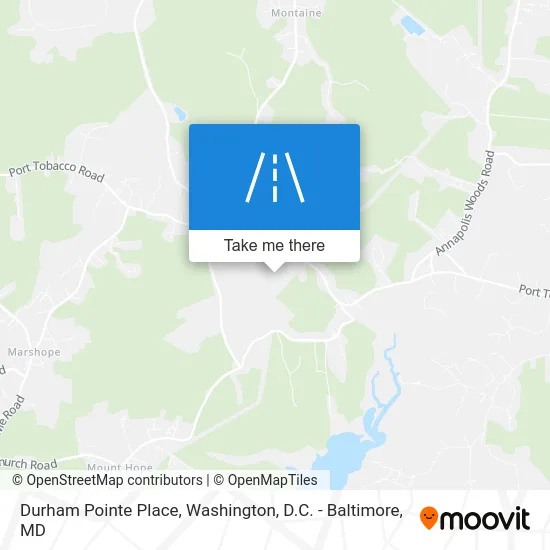 Durham Pointe Place map