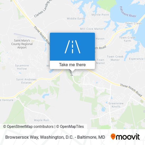 Mapa de Browsersox Way