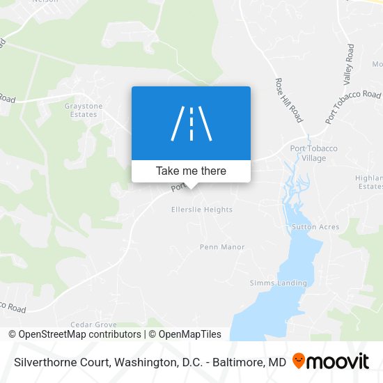 Mapa de Silverthorne Court