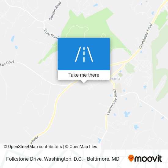 Mapa de Folkstone Drive