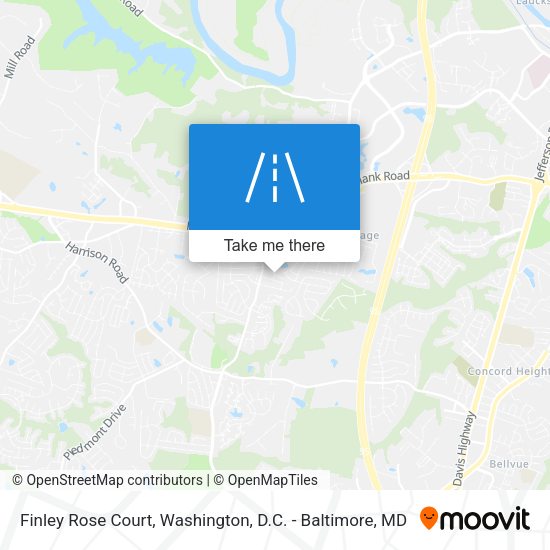 Finley Rose Court map
