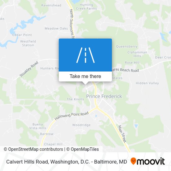 Mapa de Calvert Hills Road