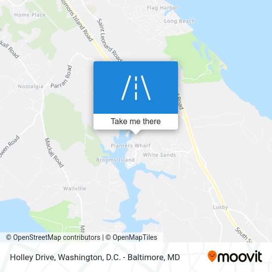 Holley Drive map