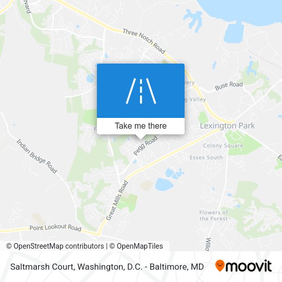 Mapa de Saltmarsh Court