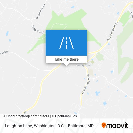 Loughton Lane map