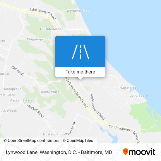 Lynwood Lane map