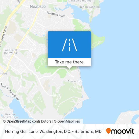Herring Gull Lane map