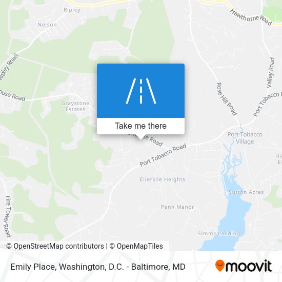 Mapa de Emily Place