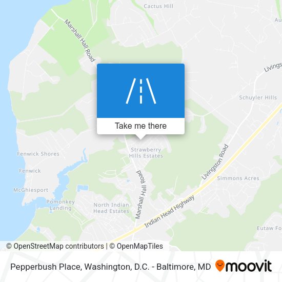 Mapa de Pepperbush Place