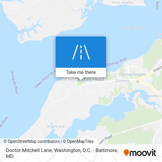 Mapa de Doctor Mitchell Lane