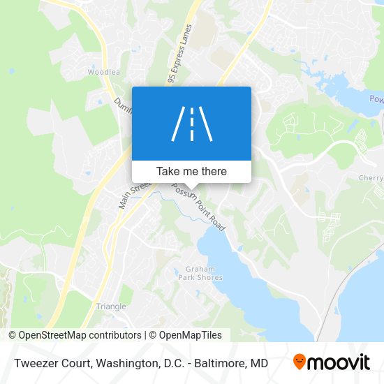 Tweezer Court map