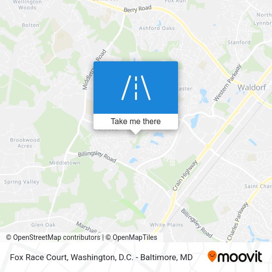 Fox Race Court map