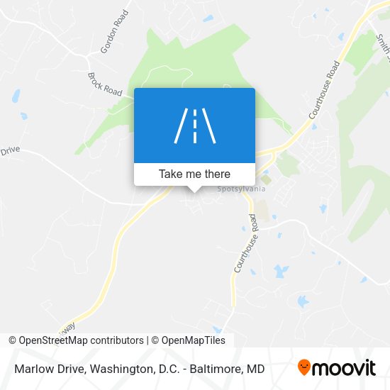 Mapa de Marlow Drive