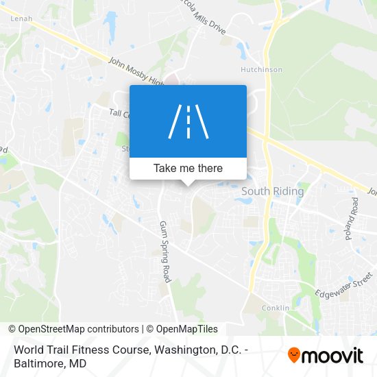 Mapa de World Trail Fitness Course