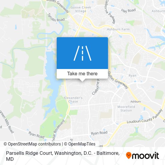 Parsells Ridge Court map