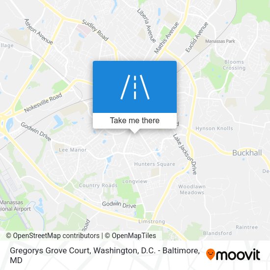 Gregorys Grove Court map