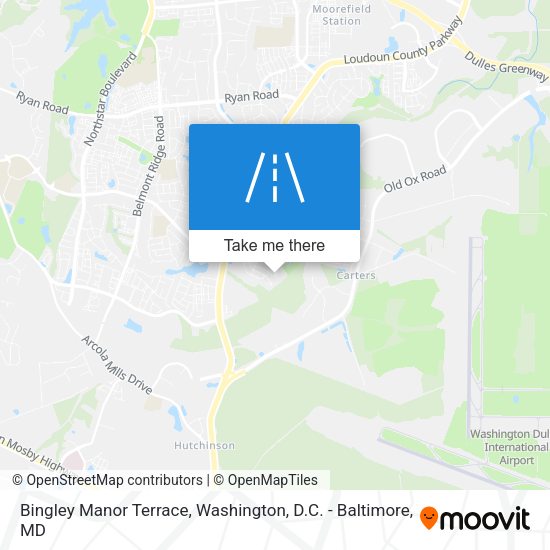 Bingley Manor Terrace map