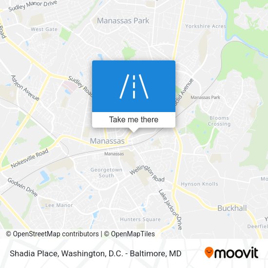 Shadia Place map