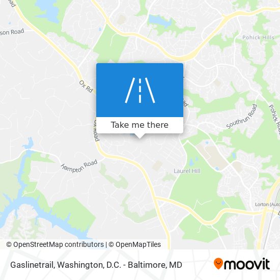 Mapa de Gaslinetrail