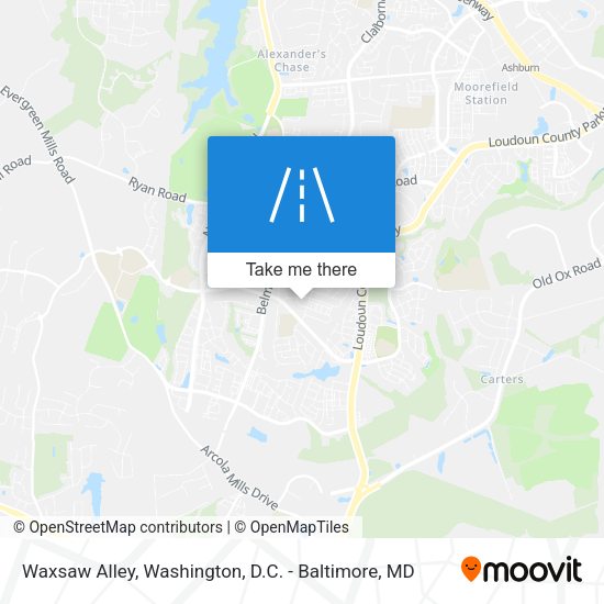 Waxsaw Alley map