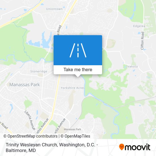 Trinity Wesleyan Church map