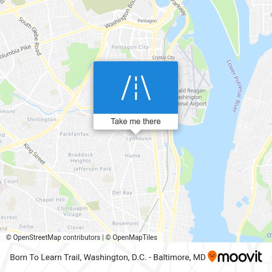 Mapa de Born To Learn Trail