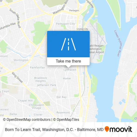 Born To Learn Trail map