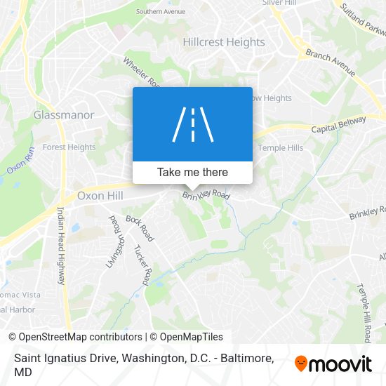 Saint Ignatius Drive map