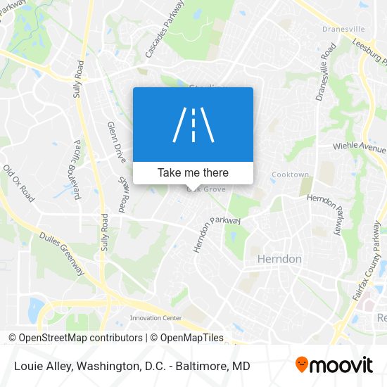 Louie Alley map
