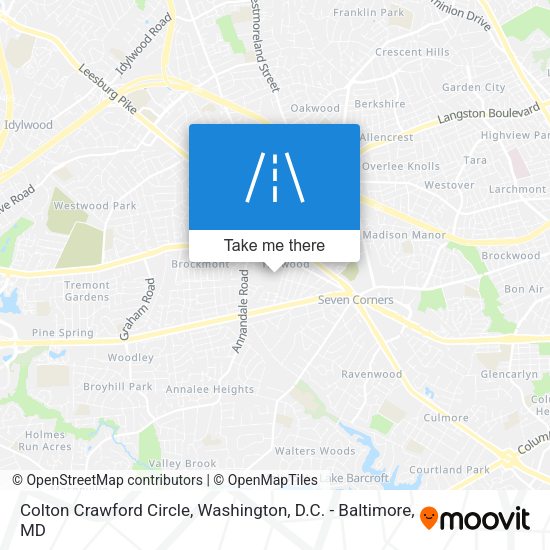 Colton Crawford Circle map