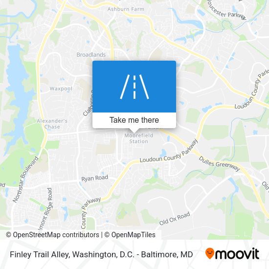 Finley Trail Alley map