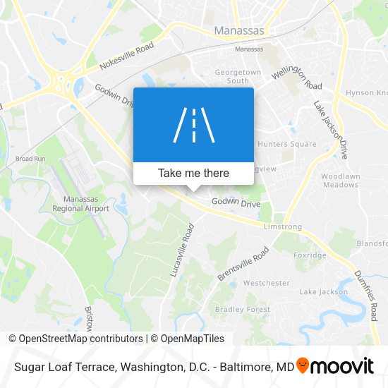 Sugar Loaf Terrace map
