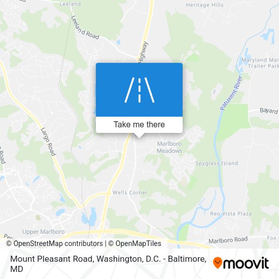 Mapa de Mount Pleasant Road