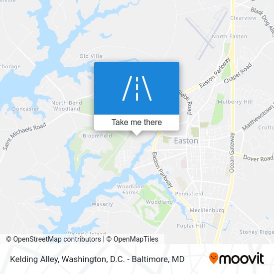 Kelding Alley map