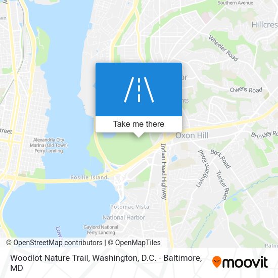 Mapa de Woodlot Nature Trail